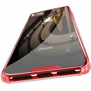 【サイズ:iphone8/7/se2_色:レッド】iPhone SE 用 ケース(その他)