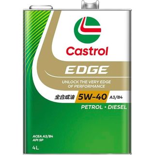 Castrol カストロールEDGE 5w-40 4L 1缶(メンテナンス用品)