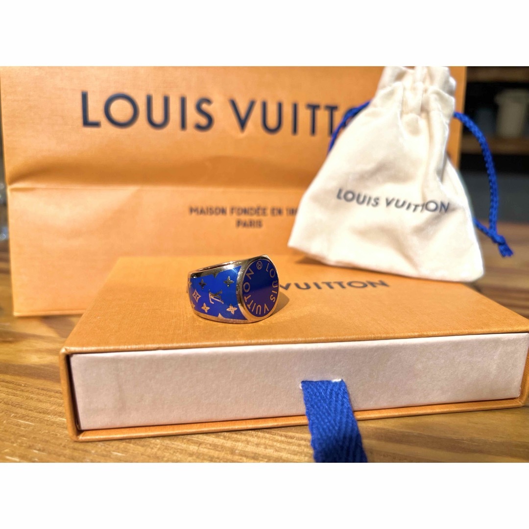 LOUIS VUITTON(ルイヴィトン)の【最終値下げ】ルイヴィトンリング LOUISVUITTON LVカラーズ メンズのアクセサリー(リング(指輪))の商品写真