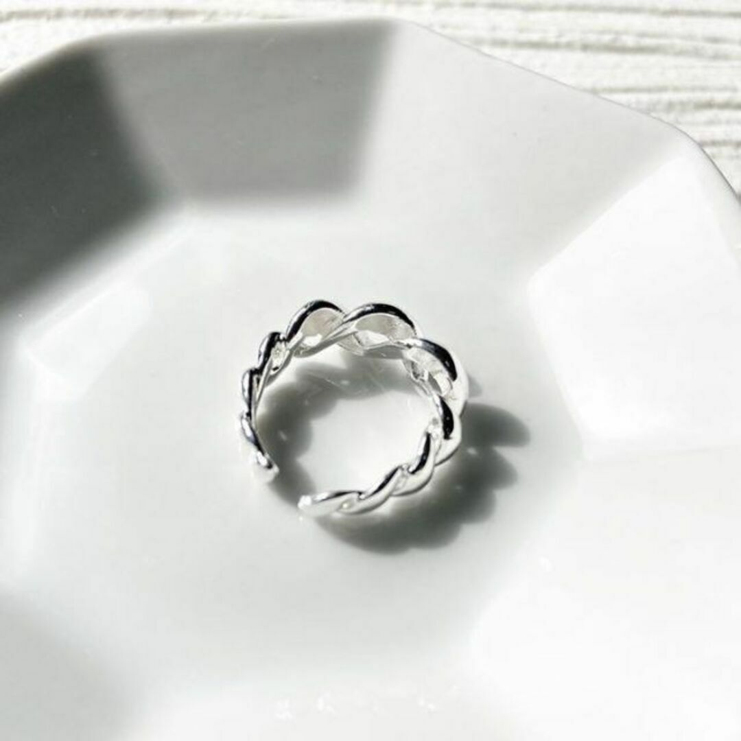 variation ツイスト open ring レディースのアクセサリー(リング(指輪))の商品写真