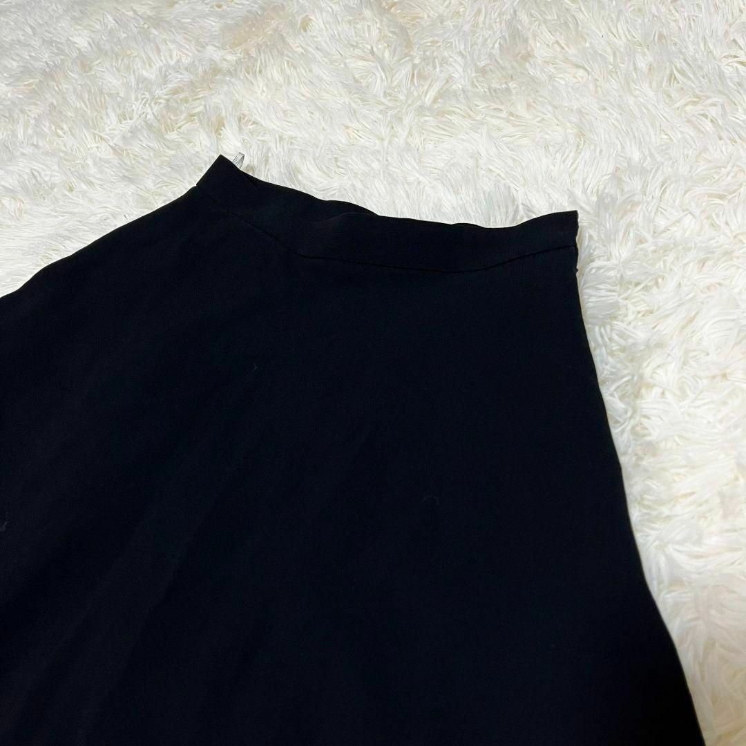 Courreges(クレージュ)の【大人気◎】courreges paris フレアスカート 9AR ブラック レディースのスカート(ひざ丈スカート)の商品写真