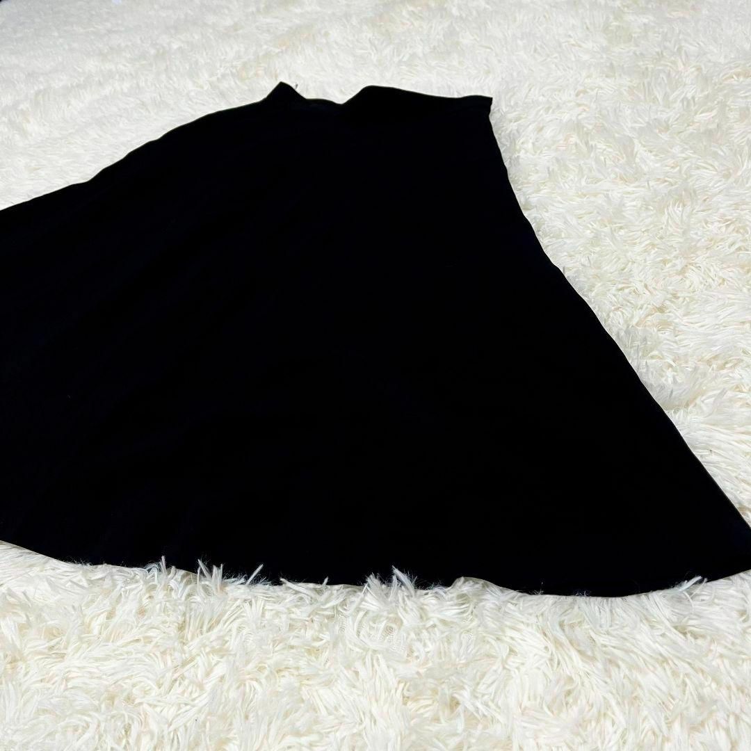 Courreges(クレージュ)の【大人気◎】courreges paris フレアスカート 9AR ブラック レディースのスカート(ひざ丈スカート)の商品写真