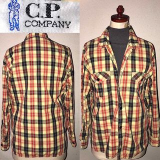 美品 C.P.COMPANY 送料込 シーピーカンパニー シャツ ヴィンテージ