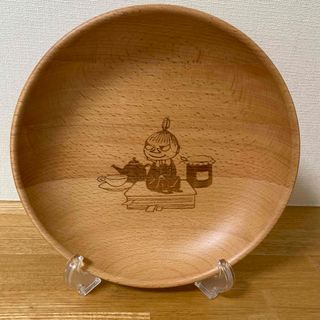 ムーミン(MOOMIN)の木製　リトルミィ　ラウンドディッシュＭ(食器)