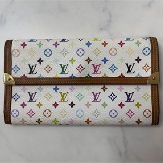 ルイヴィトン(LOUIS VUITTON)のLOUISVUITTON ルイヴィトン　マルチカラー長財布　モノグラム(財布)