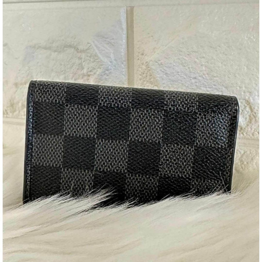 LOUIS VUITTON(ルイヴィトン)の【極美品】ルイヴィトン ６連キーケース N62662 ダミエグラフィット メンズ メンズのファッション小物(キーケース)の商品写真