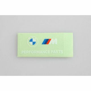 ビーエムダブリュー(BMW)の非売品! BMW M PERFORMANCE PARTS ロゴ ステッカー(車外アクセサリ)