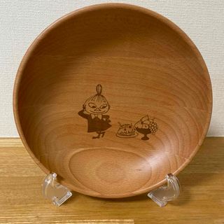 ムーミン(MOOMIN)の木製　リトルミィ　ラウンドディッシュＳ(食器)