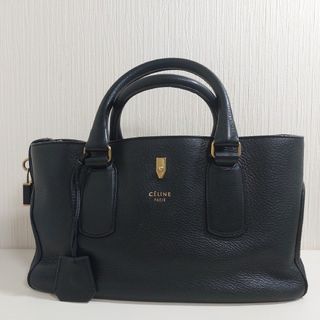 セリーヌ(celine)のセリーヌ ニューブギーバッグ ハンドバッグ レザー ブラック(ハンドバッグ)