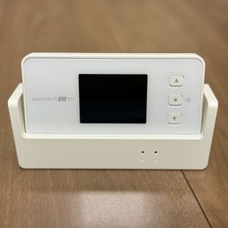 エヌイーシー(NEC)のNEC Speed Wi-Fi 5G X11 NAR01 スノーホワイト(その他)