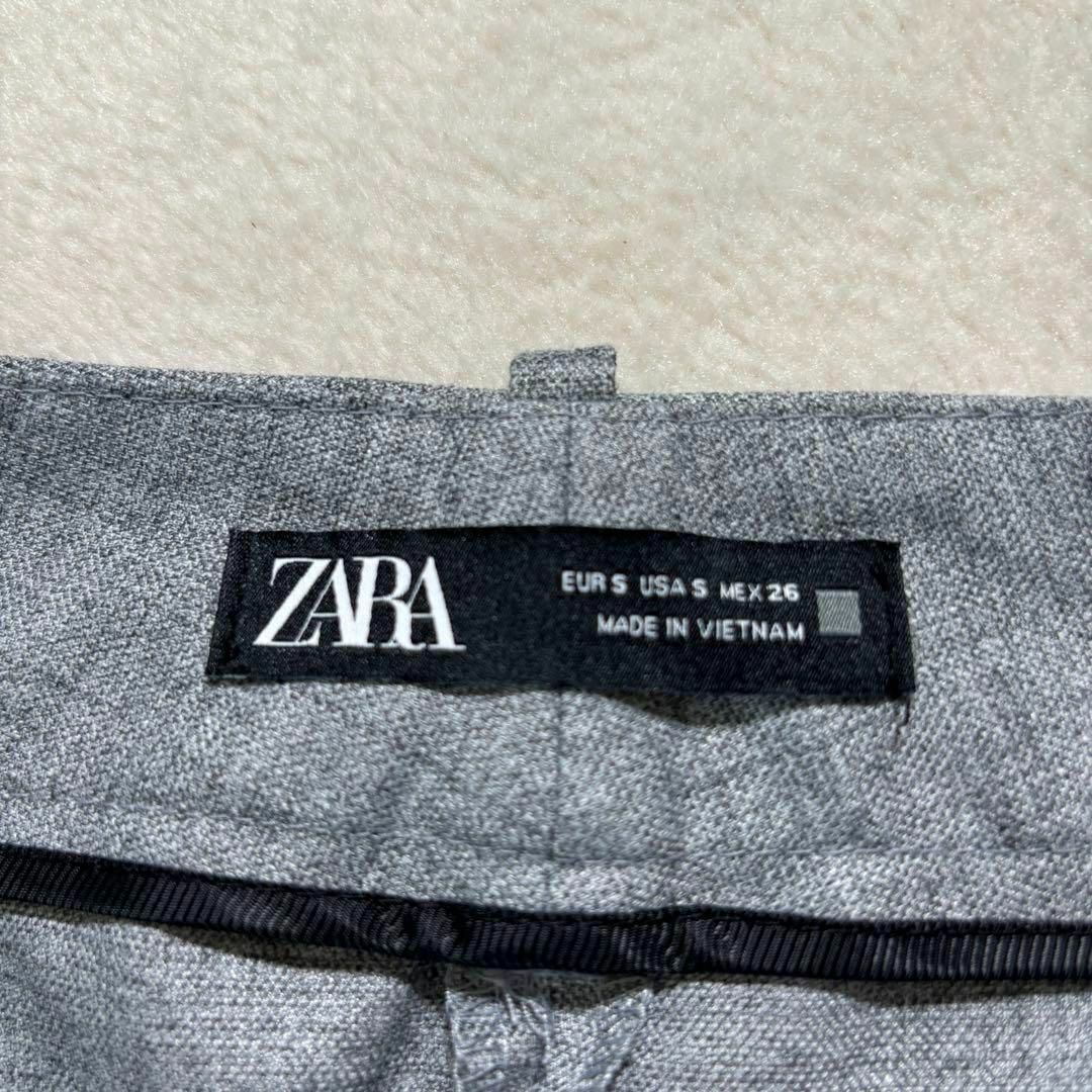 ZARA(ザラ)の極美品✨ZARA ザラ セットアップ スーツ パンツ Sサイズ グレー レディースのフォーマル/ドレス(スーツ)の商品写真