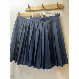 コスプレ　プリーツ　中学　スカート　２枚セット(衣装)