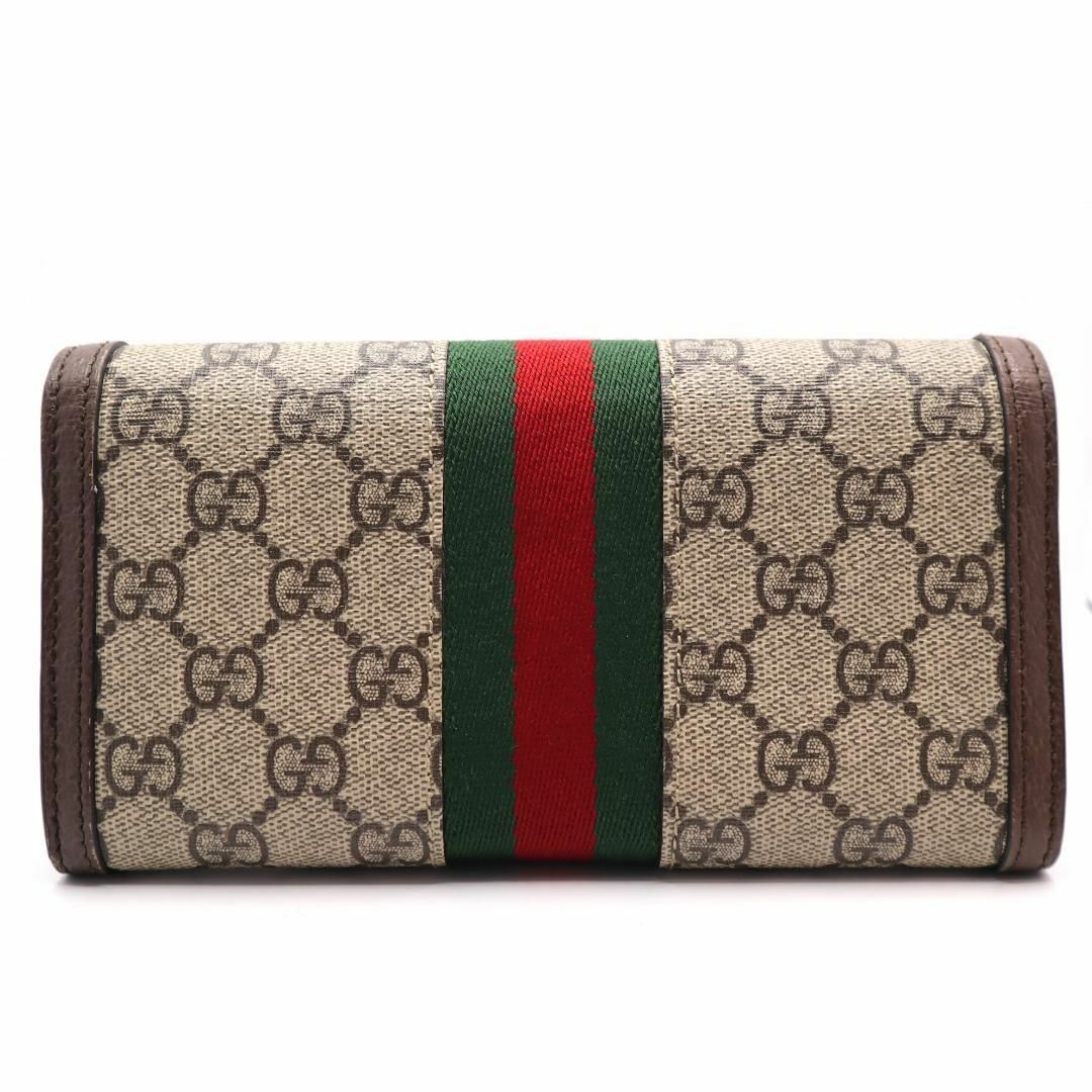 Gucci(グッチ)の【極美品】グッチ オフィディア コンチネンタルウォレット 長財布 523153 レディースのファッション小物(財布)の商品写真