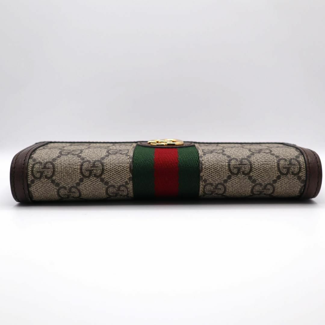 Gucci(グッチ)の【極美品】グッチ オフィディア コンチネンタルウォレット 長財布 523153 レディースのファッション小物(財布)の商品写真