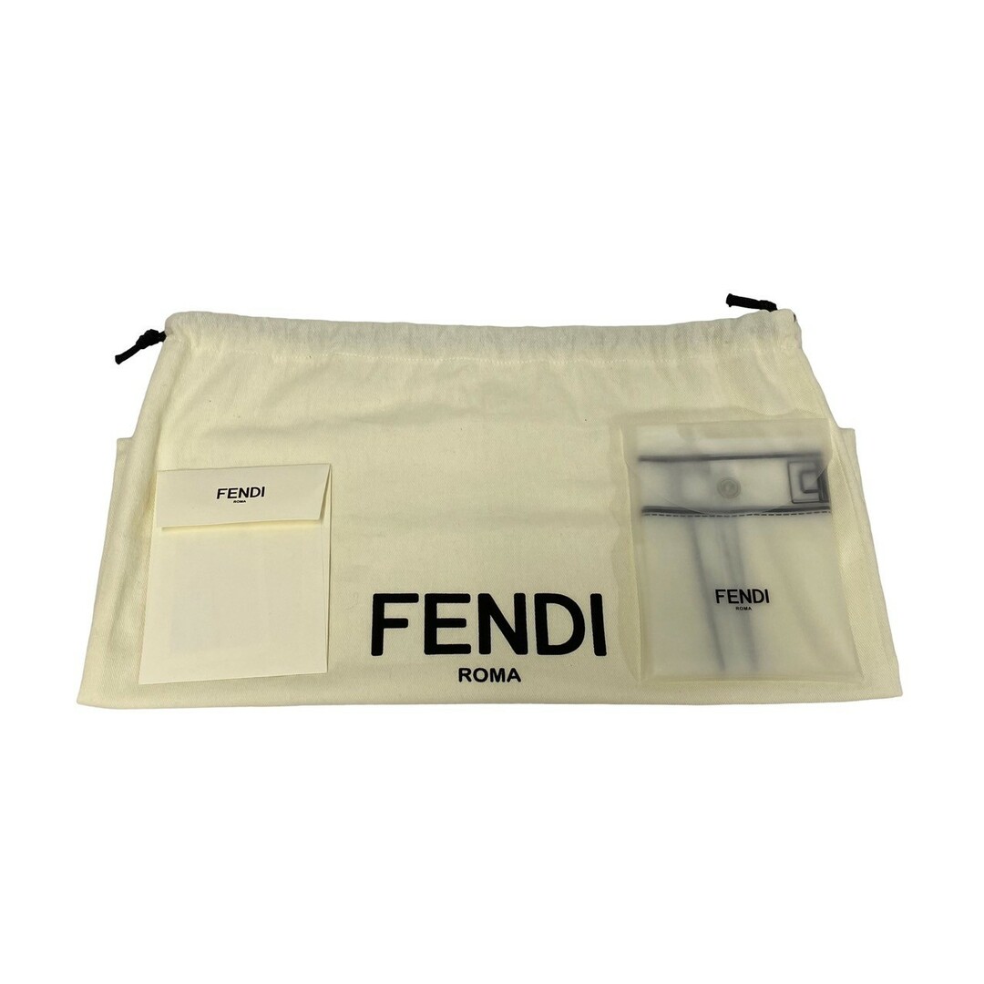 FENDI(フェンディ)の未使用 保管品 極 美品 FENDI フェンディ ピーカブー アイシーユー レザー 2way ハンドバッグ ショルダーバッグ オレンジ 771-6 レディースのバッグ(ハンドバッグ)の商品写真