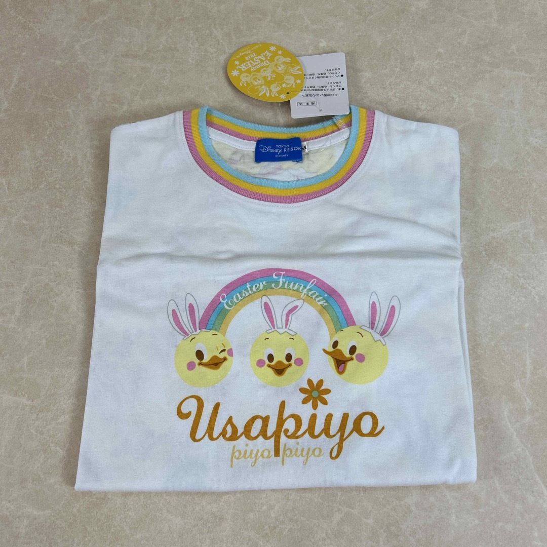 Disney(ディズニー)のディズニー　うさたま　Tシャツ　Mサイズ　半袖　ミッキー　 エンタメ/ホビーのおもちゃ/ぬいぐるみ(キャラクターグッズ)の商品写真