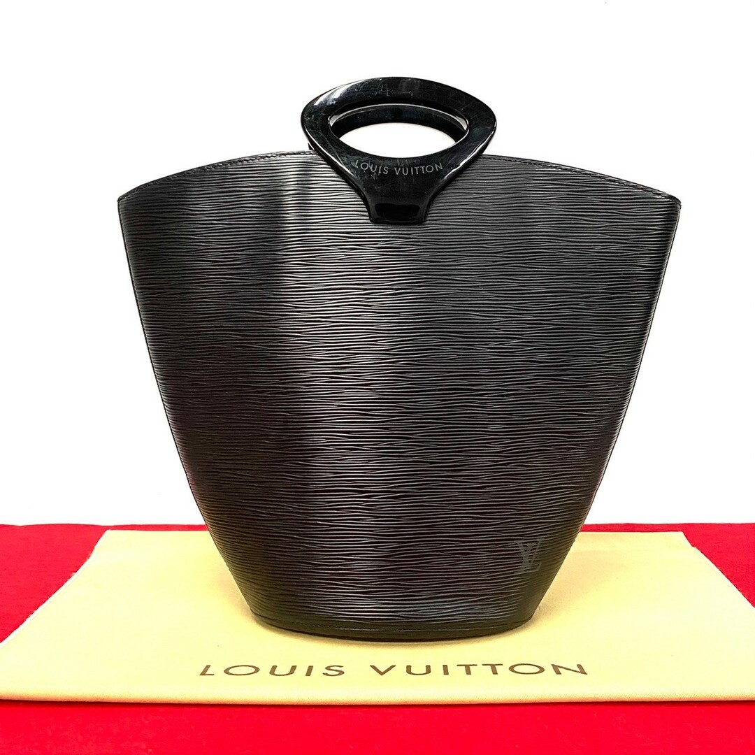 LOUIS VUITTON(ルイヴィトン)の極 美品 LOUIS VUITTON ルイヴィトン ノクタンブル エピ レザー 本革 ハンドバッグ ミニ トートバッグ ブラック ノワール 313-2 レディースのバッグ(ハンドバッグ)の商品写真