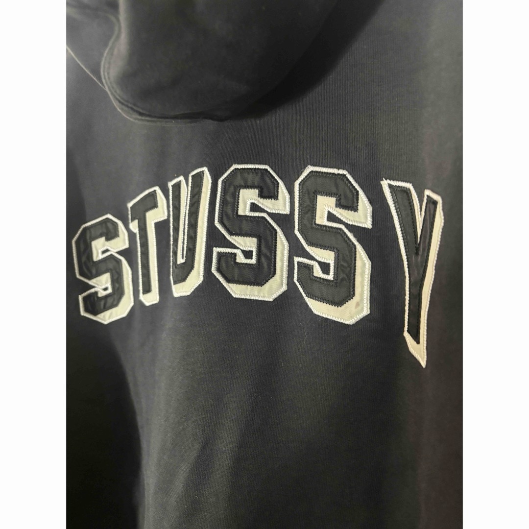 STUSSY(ステューシー)のstussy 刺繍ロゴ パーカー フーディ メンズのトップス(パーカー)の商品写真