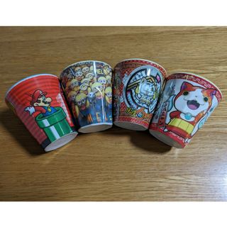 メラミンカップ　4個セット(キャラクターグッズ)