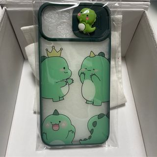 【新品・匿名配送】　恐竜　iPhoneケース　iPhone14(iPhoneケース)