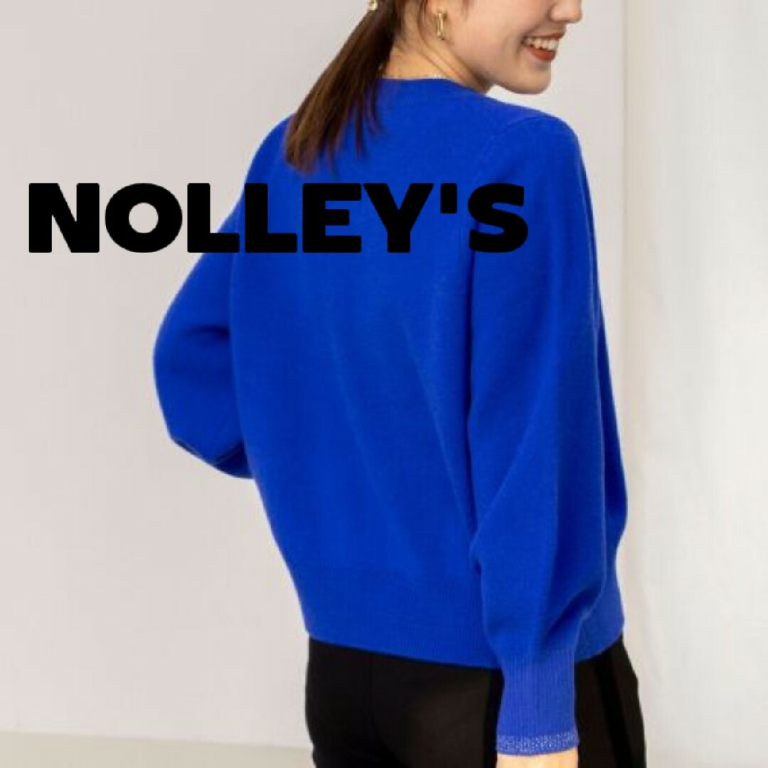 NOLLEY'S(ノーリーズ)の匿名配送 ノーリーズ 7G MUSIC クルーネックプルオーバーニット セーター レディースのトップス(ニット/セーター)の商品写真