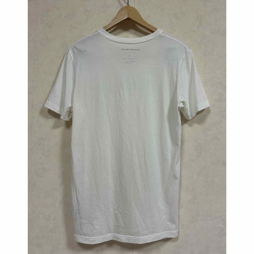 ARMANI EXCHANGE(アルマーニエクスチェンジ)のARMANI EXCHANGE メンズ半袖Vネック プリントTシャツ XSサイズ メンズのトップス(Tシャツ/カットソー(半袖/袖なし))の商品写真