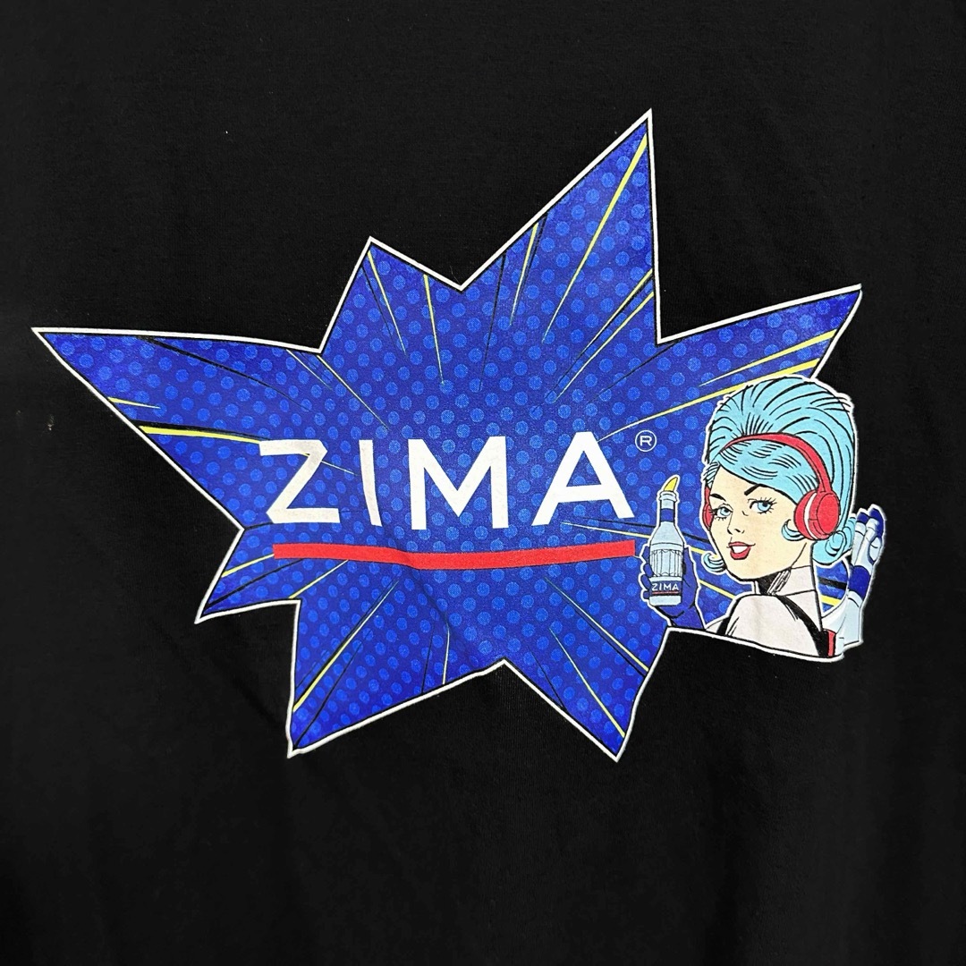 Printstar(プリントスター)の古着  "printstar"  ZIMA ジーマ プリント Tシャツ メンズのトップス(Tシャツ/カットソー(半袖/袖なし))の商品写真