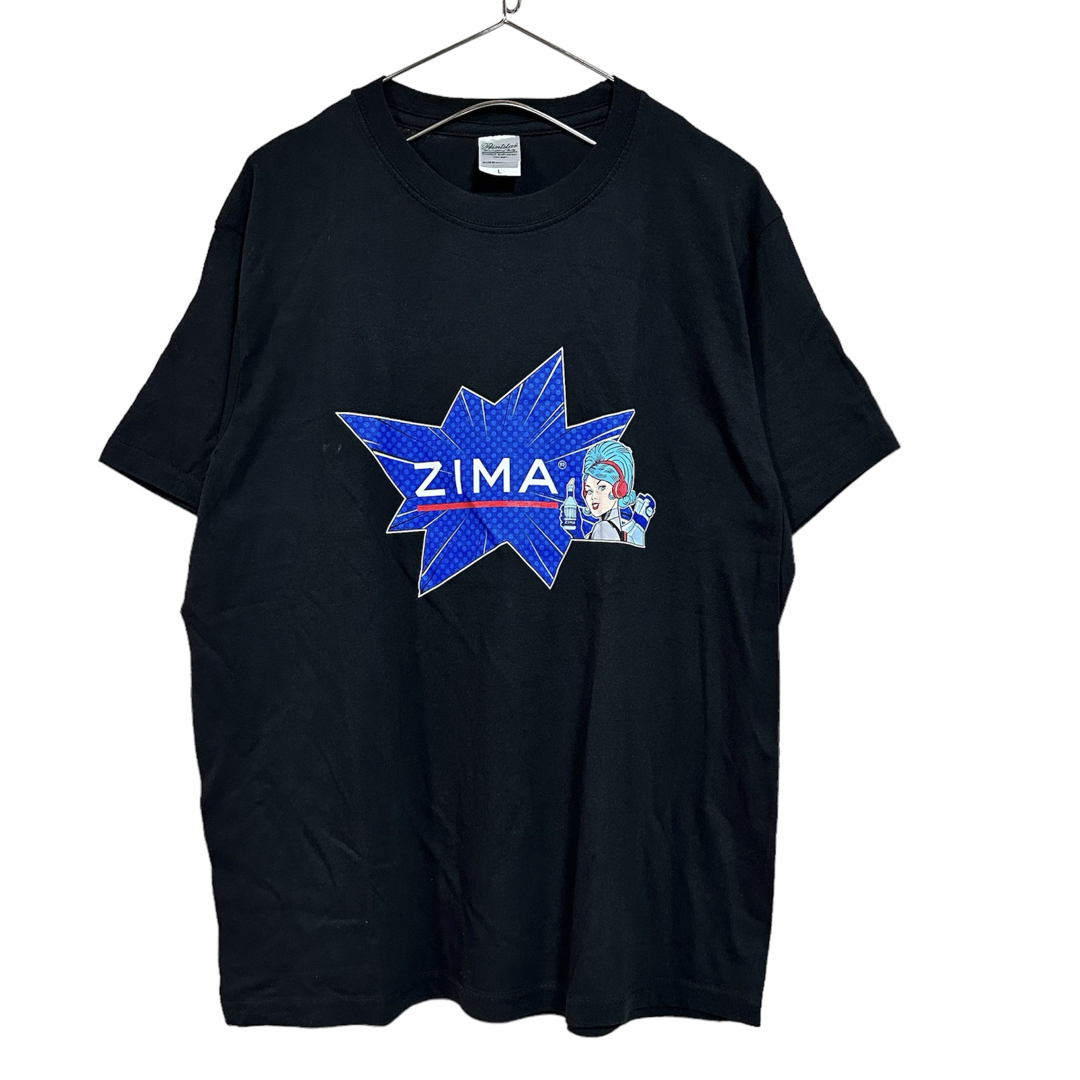 Printstar(プリントスター)の古着  "printstar"  ZIMA ジーマ プリント Tシャツ メンズのトップス(Tシャツ/カットソー(半袖/袖なし))の商品写真