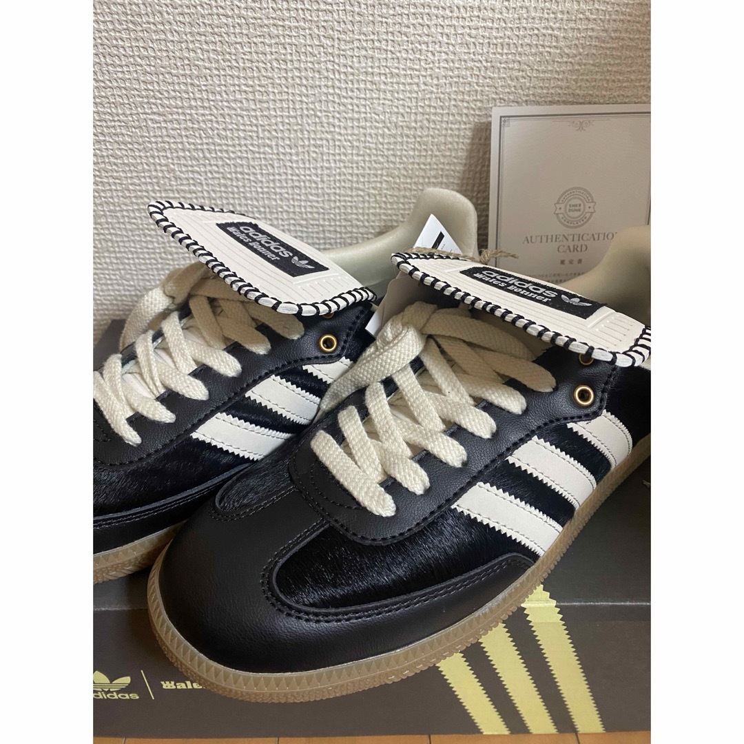 adidas(アディダス)のadidas samba Wales Bonner Black 27.5cm メンズの靴/シューズ(スニーカー)の商品写真