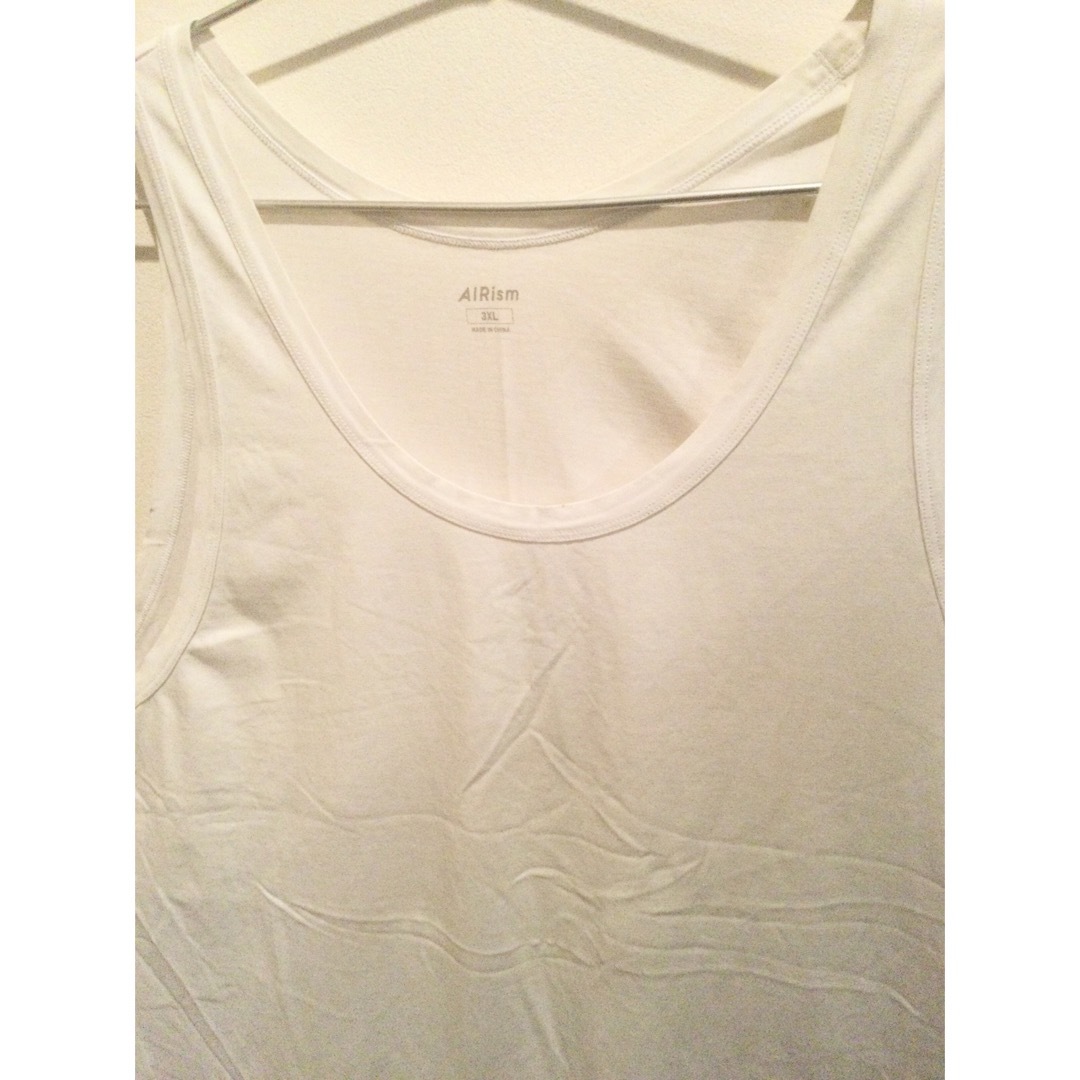 UNIQLO(ユニクロ)のユニクロ AIR ism アンダータンクトップ 3XL メンズのトップス(Tシャツ/カットソー(半袖/袖なし))の商品写真