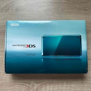 ニンテンドー3DS(ニンテンドー3DS)の【極美品】ニンテンドー3DS アクアブルー(携帯用ゲーム機本体)