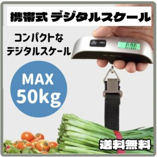 携帯式 デジタルスケール はかり 手荷物スケール 重量計 釣り アウトドア(その他)