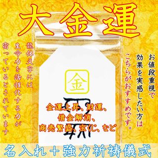 龍体文字龍神お守り 大金運財運借金解消商売繁盛宝くじ(その他)