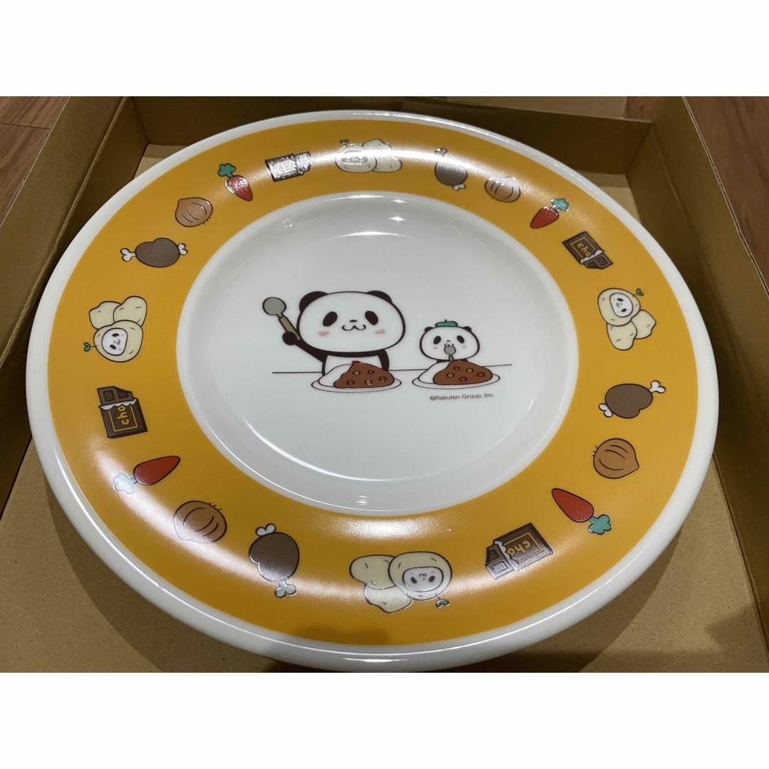 新品　レア　お買い物パンダ　カレー皿 インテリア/住まい/日用品のキッチン/食器(食器)の商品写真