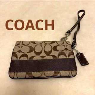 コーチ(COACH)の⭐️ COACH コーチ シグネチャーキャンバス ミニポーチ ミニウォレット(ポーチ)