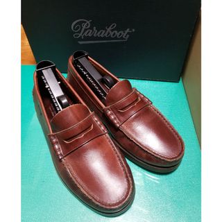 【美品】Paraboot CORAUX アメリカ ローファー 6