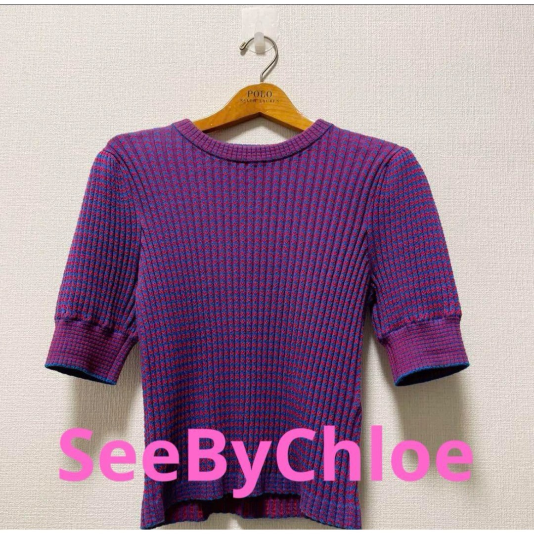 SEE BY CHLOE(シーバイクロエ)のSeeByChloe サマーニット トップス レディースのトップス(ニット/セーター)の商品写真