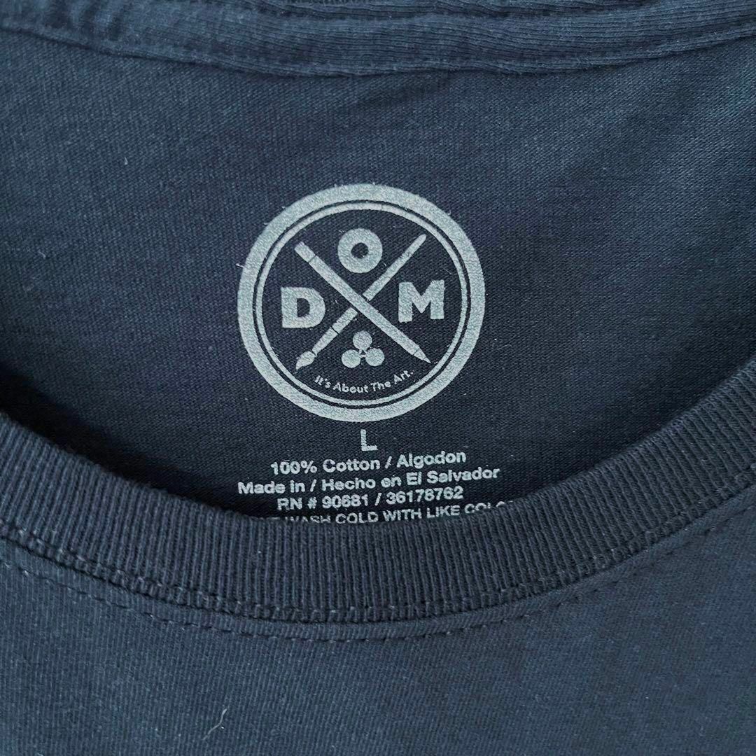 アメリカ古着　ODM レインボーカラー7段プリントTシャツ　サイズMユニセックス メンズのトップス(Tシャツ/カットソー(半袖/袖なし))の商品写真