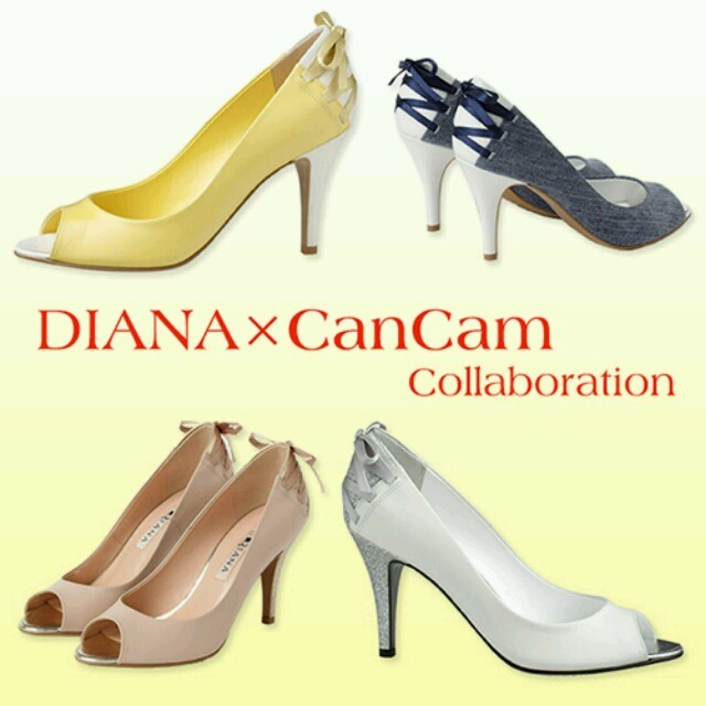 DIANA(ダイアナ)の未使用品　23cm   ダイアナ　レースアップパンプス レディースの靴/シューズ(ハイヒール/パンプス)の商品写真