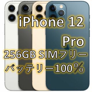 iPhone 12 Pro グラファイト 256 GB SIMフリー(スマートフォン本体)
