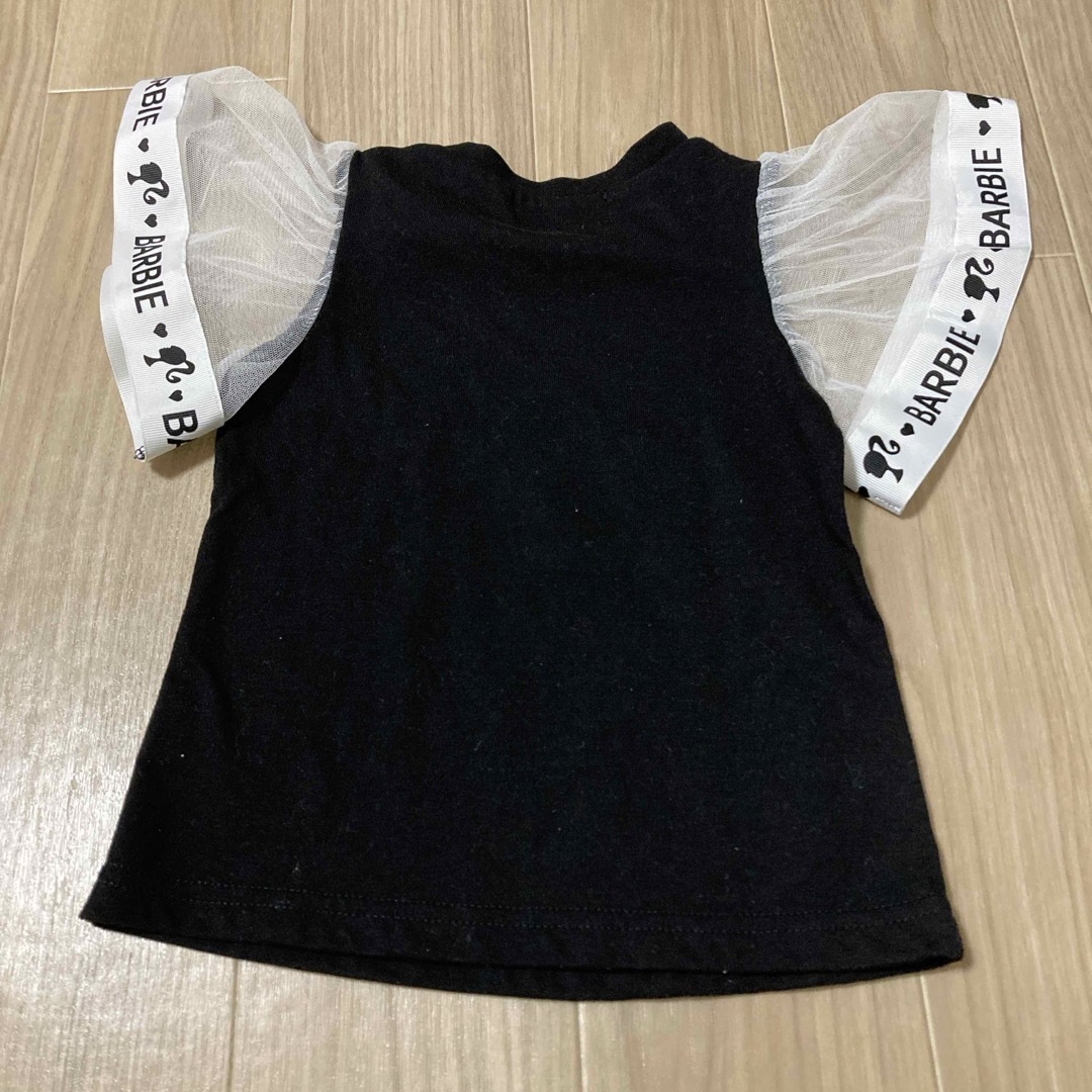 {7月末まで掲載}BARBIE バービートップス★95㎝ キッズ/ベビー/マタニティのキッズ服女の子用(90cm~)(Tシャツ/カットソー)の商品写真