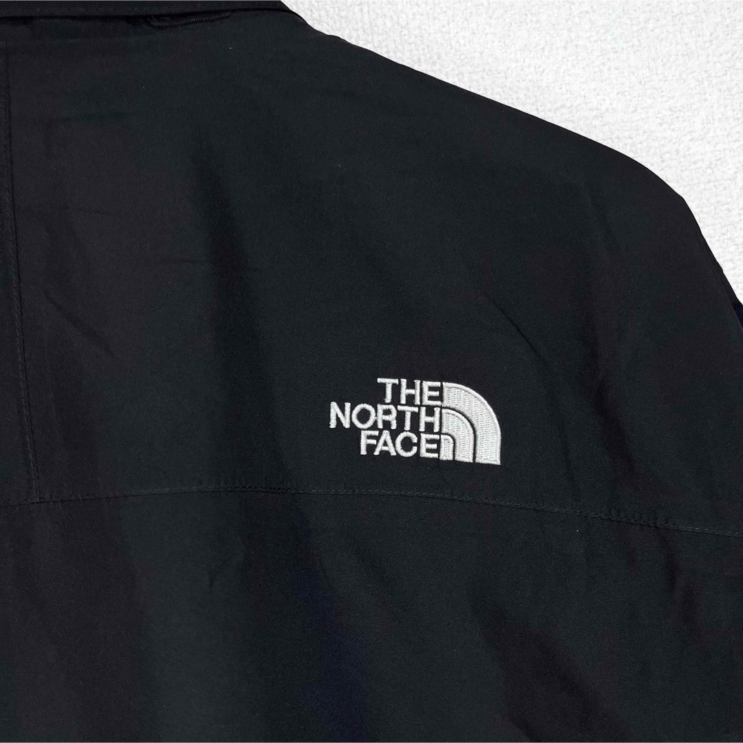 THE NORTH FACE(ザノースフェイス)の美品人気 ノースフェイス ナイロンジャケット メンズS ゴアテックス ブラック メンズのジャケット/アウター(ナイロンジャケット)の商品写真