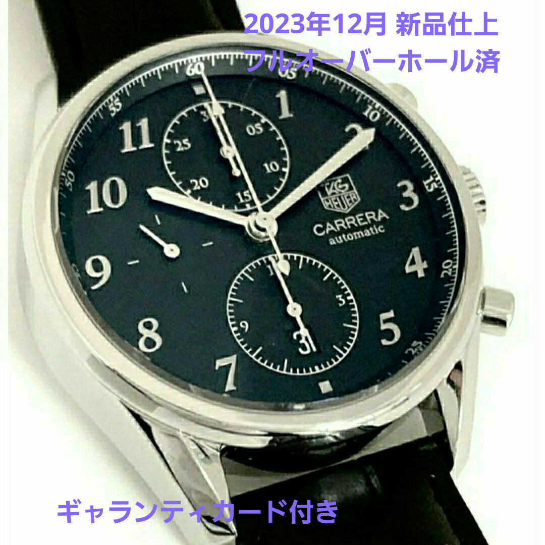 TAG Heuer(タグホイヤー)のタグホイヤー カレラ キャリバー16 クロノグラフ フルOH済 美品 メンズの時計(腕時計(アナログ))の商品写真