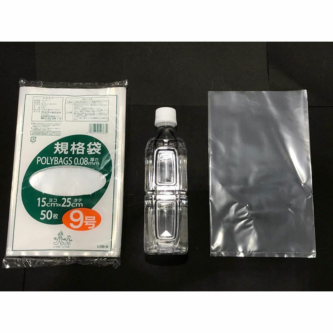 【パターン名:15×25cm】オルディ 特厚 ポリ袋 規格袋 食品衛生法適合品  インテリア/住まい/日用品の日用品/生活雑貨/旅行(日用品/生活雑貨)の商品写真