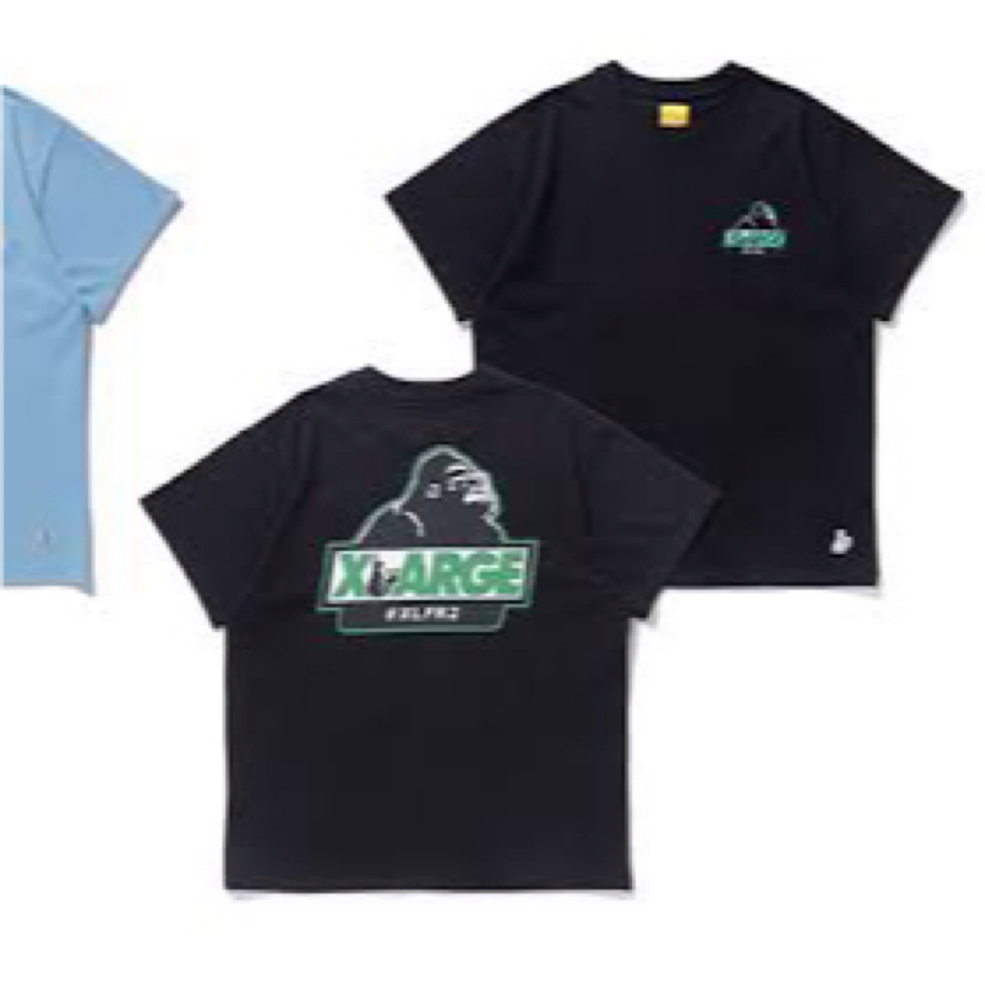 #FR2(エフアールツー)のFR2 エクストララージ コラボ Tシャツ ブラック グリーン Lサイズ メンズのトップス(Tシャツ/カットソー(半袖/袖なし))の商品写真