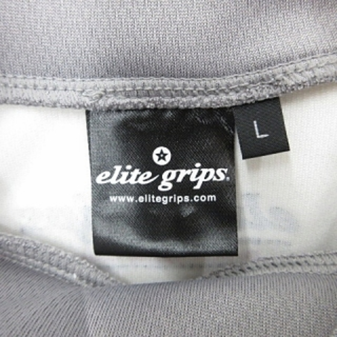 other(アザー)のelite grips ROUGH WATERS ゴルフ シャツ 花 グレー L スポーツ/アウトドアのゴルフ(ウエア)の商品写真