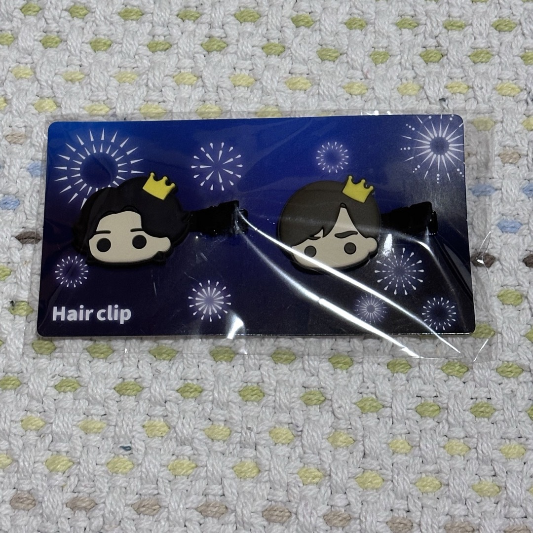 King & Prince とうちあげ花火　ヘアクリップ エンタメ/ホビーのタレントグッズ(アイドルグッズ)の商品写真