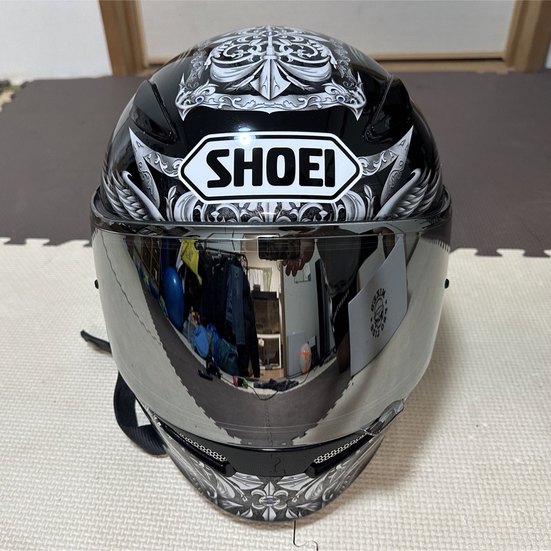 SHOEI(ショウエイ)のショーエイ(SHOEI) Z-6 DIABOLIC NIGHT  WING 自動車/バイクのバイク(ヘルメット/シールド)の商品写真