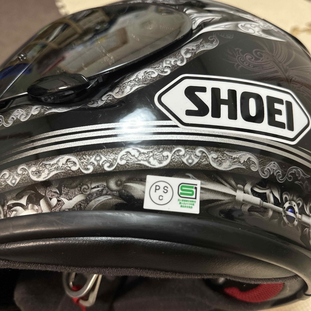 SHOEI(ショウエイ)のショーエイ(SHOEI) Z-6 DIABOLIC NIGHT  WING 自動車/バイクのバイク(ヘルメット/シールド)の商品写真