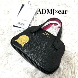 エーディーエムジェイ(A.D.M.J.)の未使用　A.D.M.J.  ear コラボ　別注　バッグ型　財布　がま口　レザー(財布)